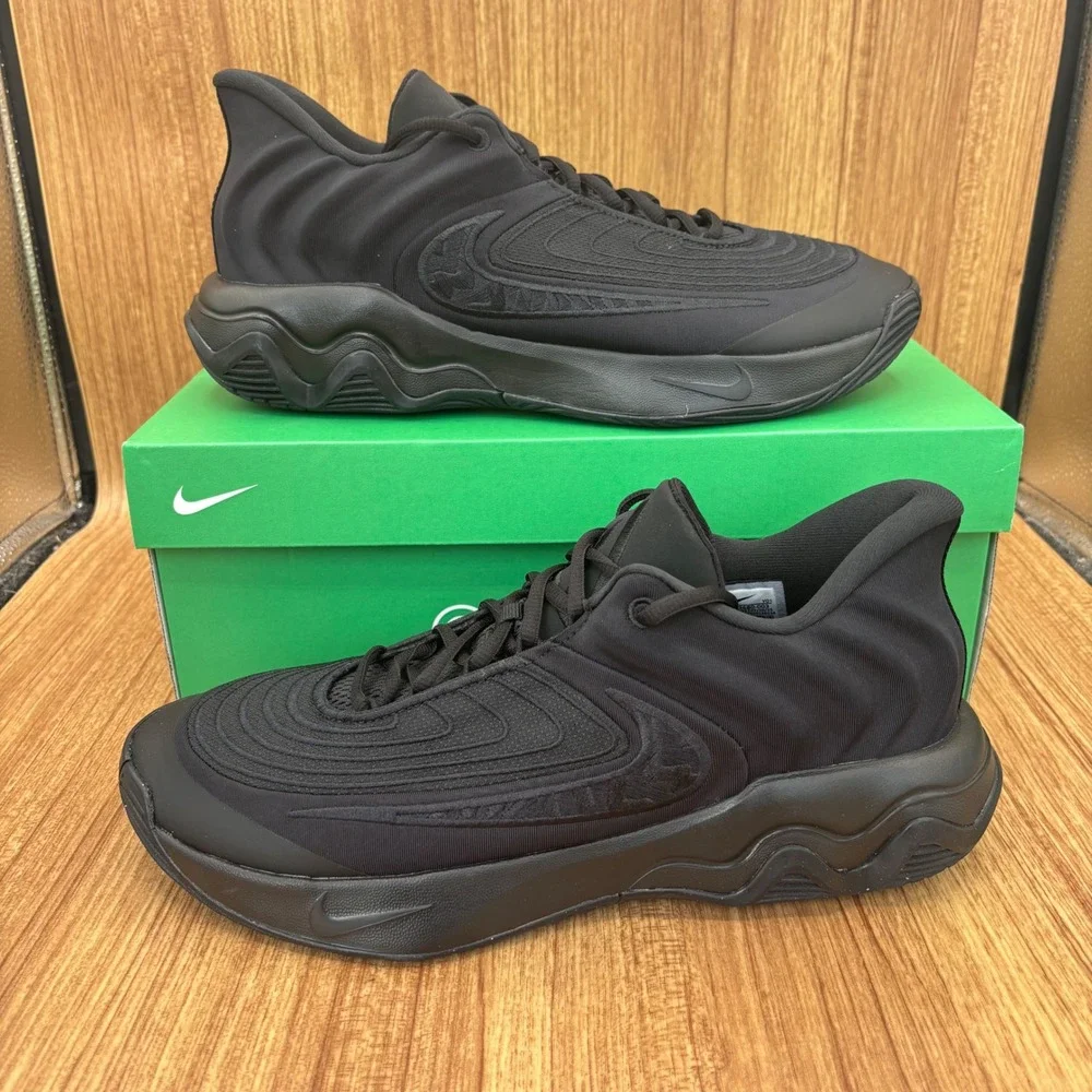 Nike Giannis Immortality 4 Triple Black Basketball Shoes Mens 9.5 FQ3680-003 NEW